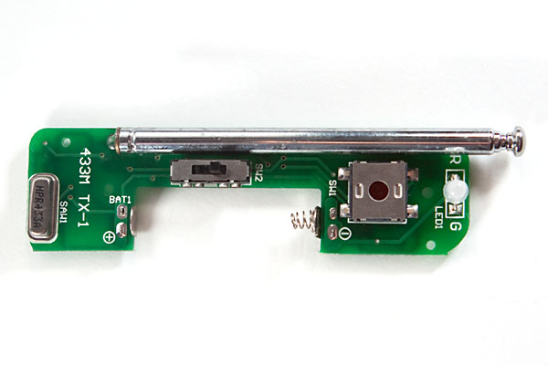 top of transmitter PCB