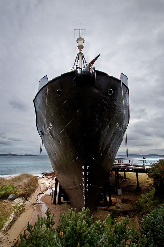 Cheynes IV - one of the whale chaser boats used out of Albany