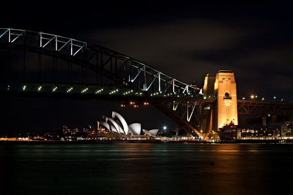 Sydney Harbour Bridge from Blues Point