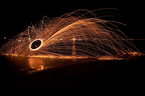 steel wool spinners