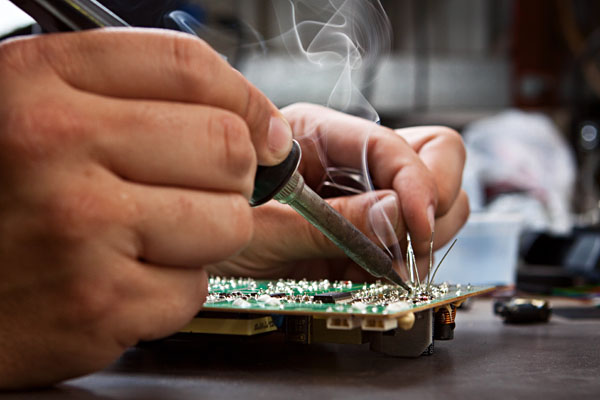 soldering smoke