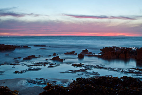 dusk at North Beach