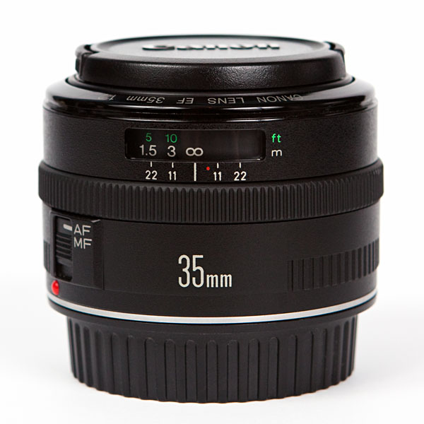 Canon EF 35mm f/2 lens