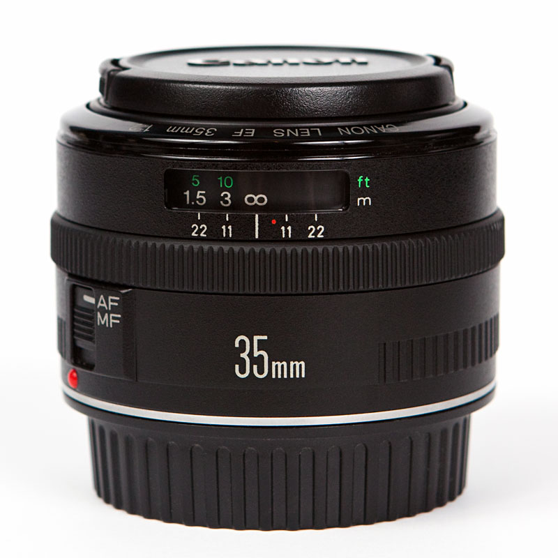 Canon EF 35mm f/2 lens