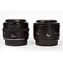 Canon EF 35mm f/2 and Canon EF 50mm f/1.8 II lenses