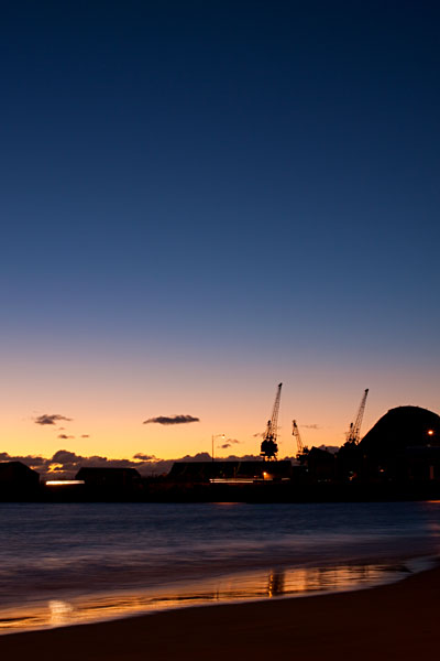 harbour silhouettes