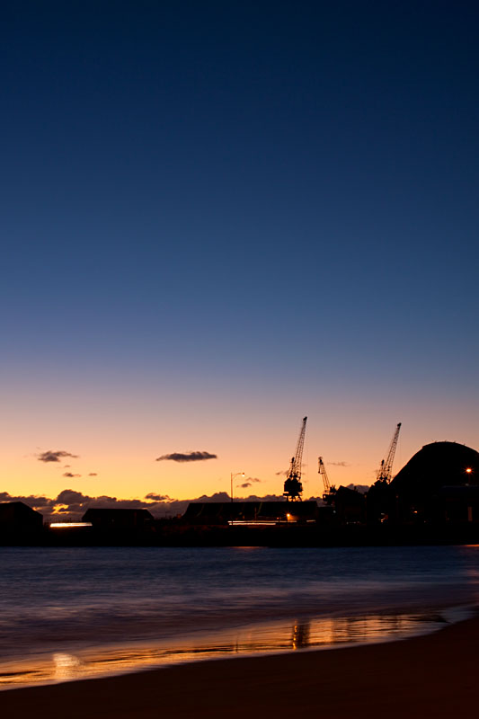 harbour silhouettes