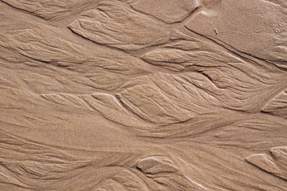 patterns in the sand