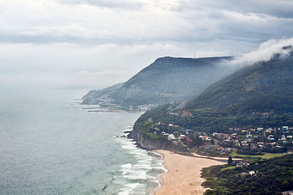 the view from Bald Hill Lookout