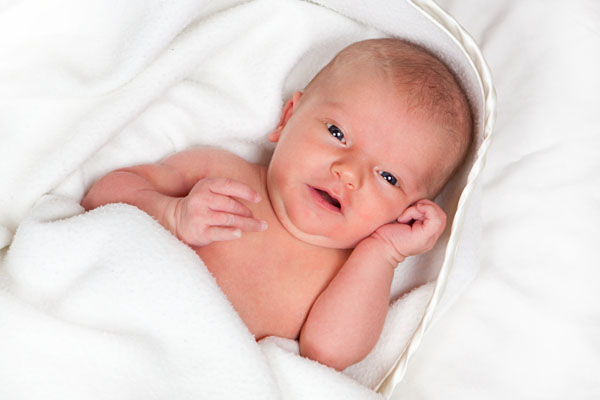 wrapped up after a bath