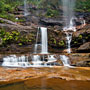bottom of the Middle Falls, Wentworth Falls