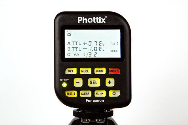 Phottix Odin transmitter control unit