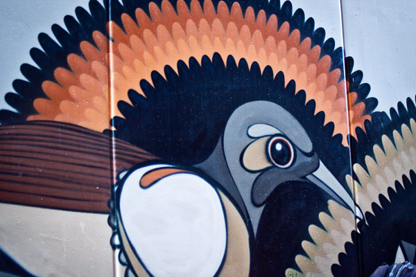 alley graffitti