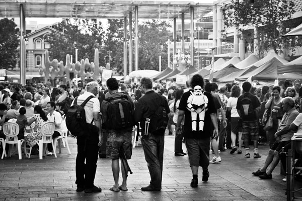 passing stormtrooper