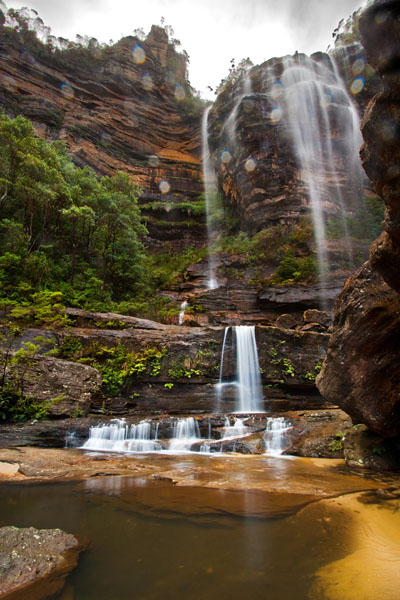 Middle Falls, Wentworth Falls