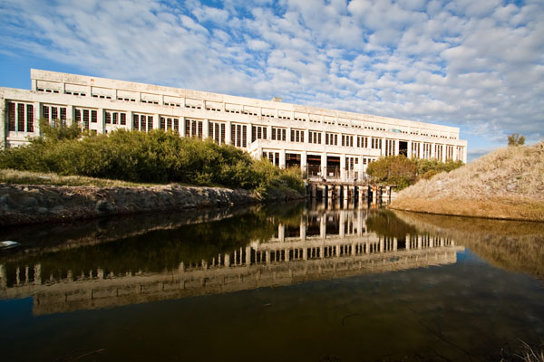 cooling water intake at the old Fremantle Power Station