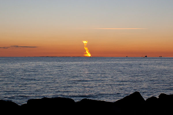 fiery colours