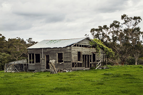 old shed