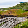 boardwalk leading to the Nobbies Centre