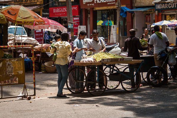 mobile fruit vendor