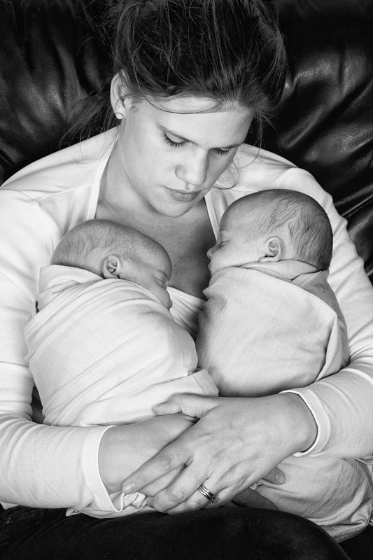 Roz and her twins