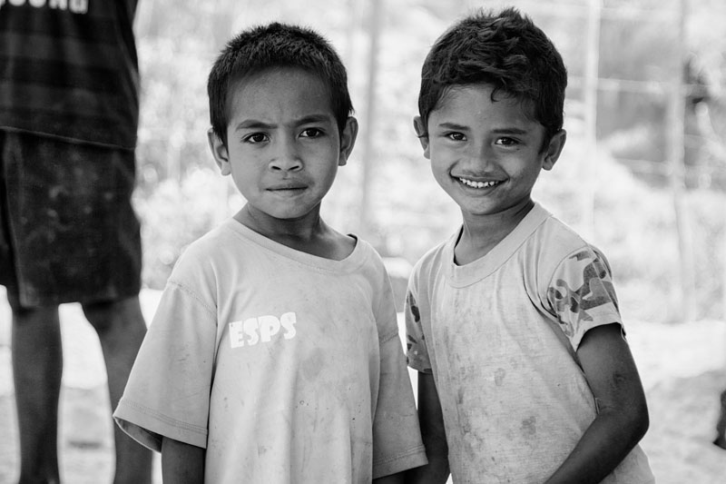 faces of Timor