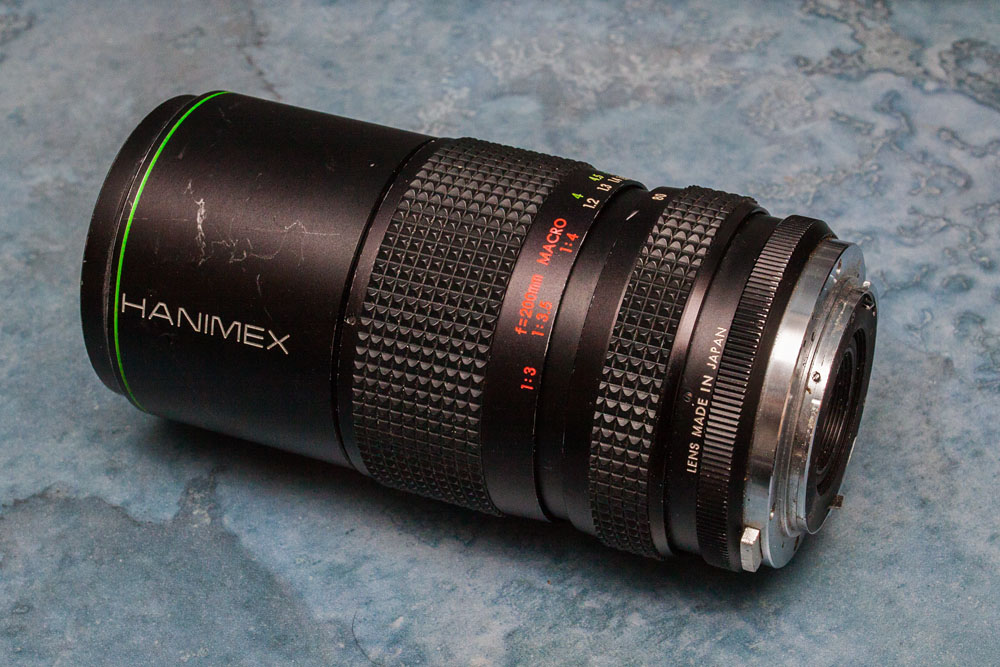 the Hanimex lens
