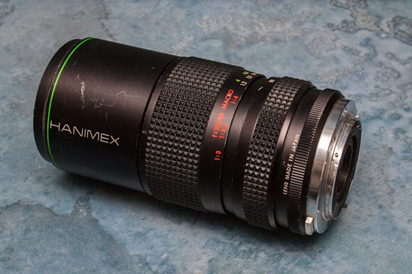 the Hanimex lens