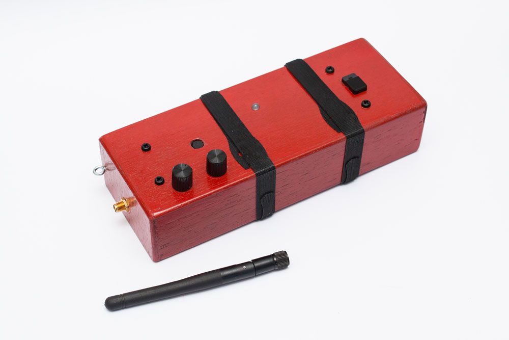 repackaged KAP transmitter: removable antenna removed