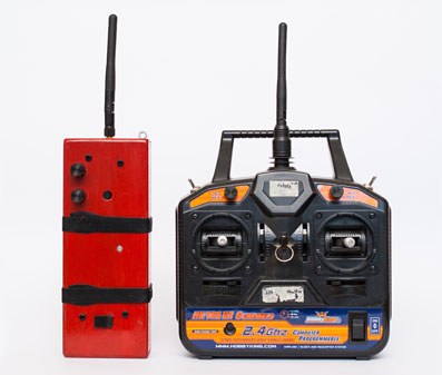 repackaged KAP transmitter compared to original transmitter