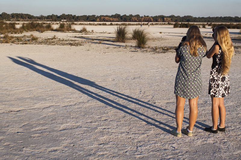 long shadows