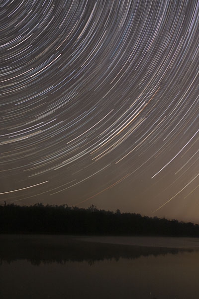 star trails