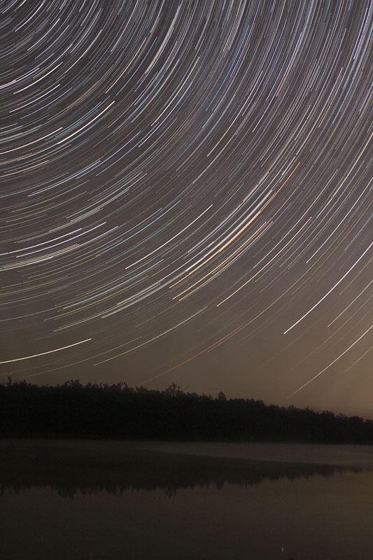 star trails