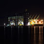 loading a ship at the Kwinana Grain Terminal Wharf