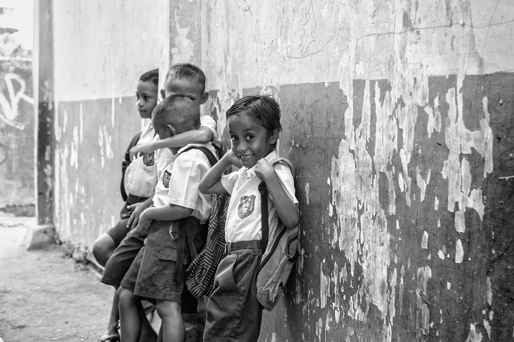 boys during recess