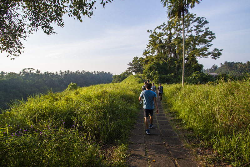 early morning at Tjampuhan Ridge