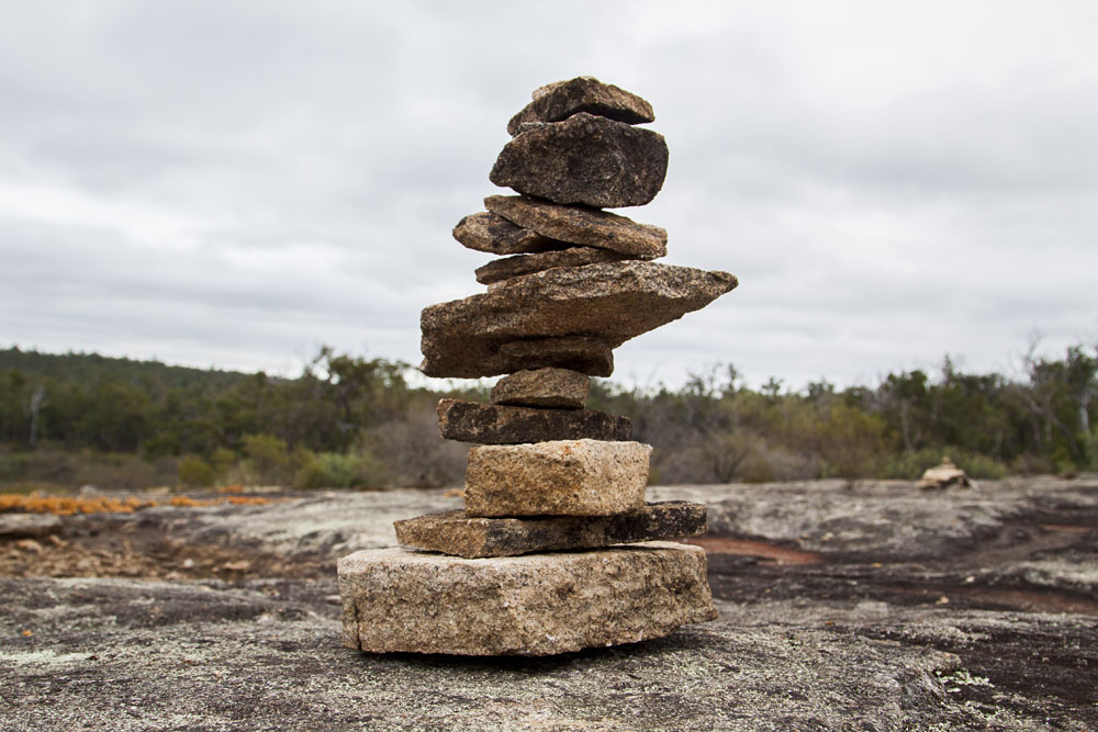 rock cairn