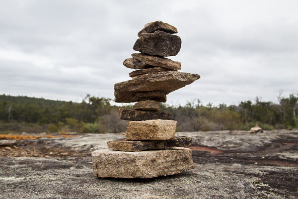rock cairn
