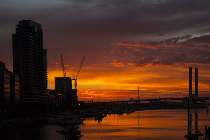 Docklands Sunset