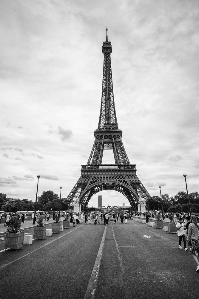 Eiffel Tower from the Pont d'I&eacute;na