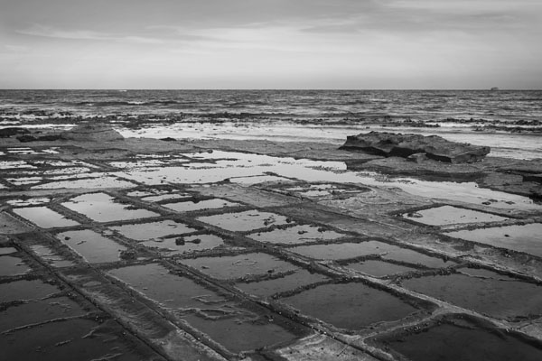 pan formations at the Tessellated Pavement