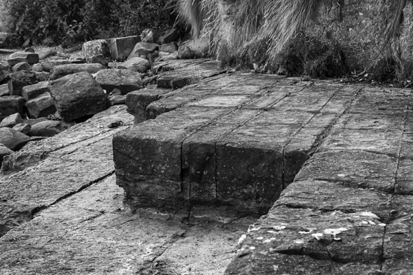 very straight loaf formations at the Tessellated Pavement