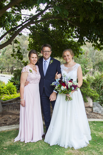 Aliesha and her parents
