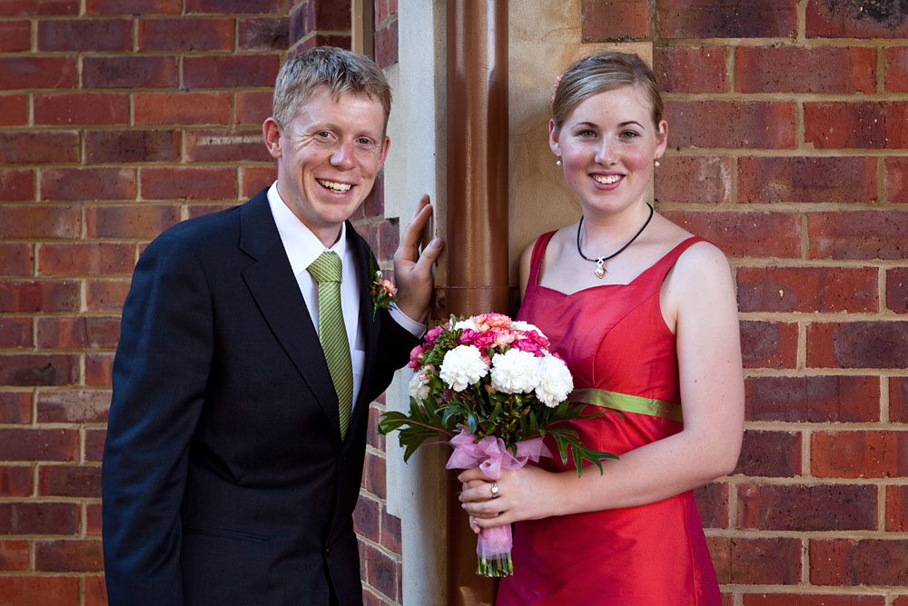 best man and maid of honour