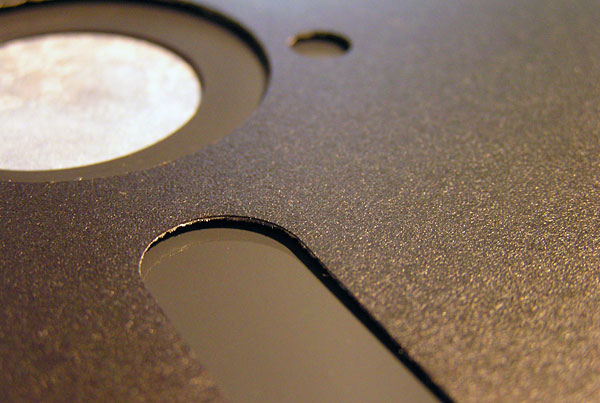 5.25" floppy disk detail