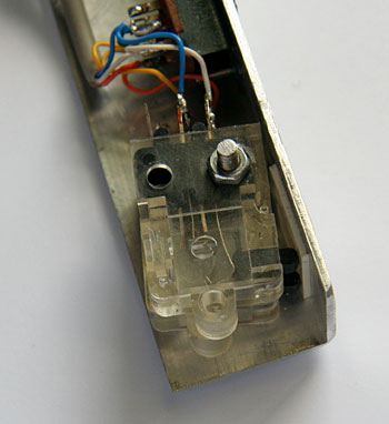 two switches mounted with different offsets