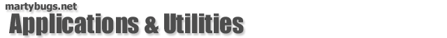 martybugs.net Applications and Utilities